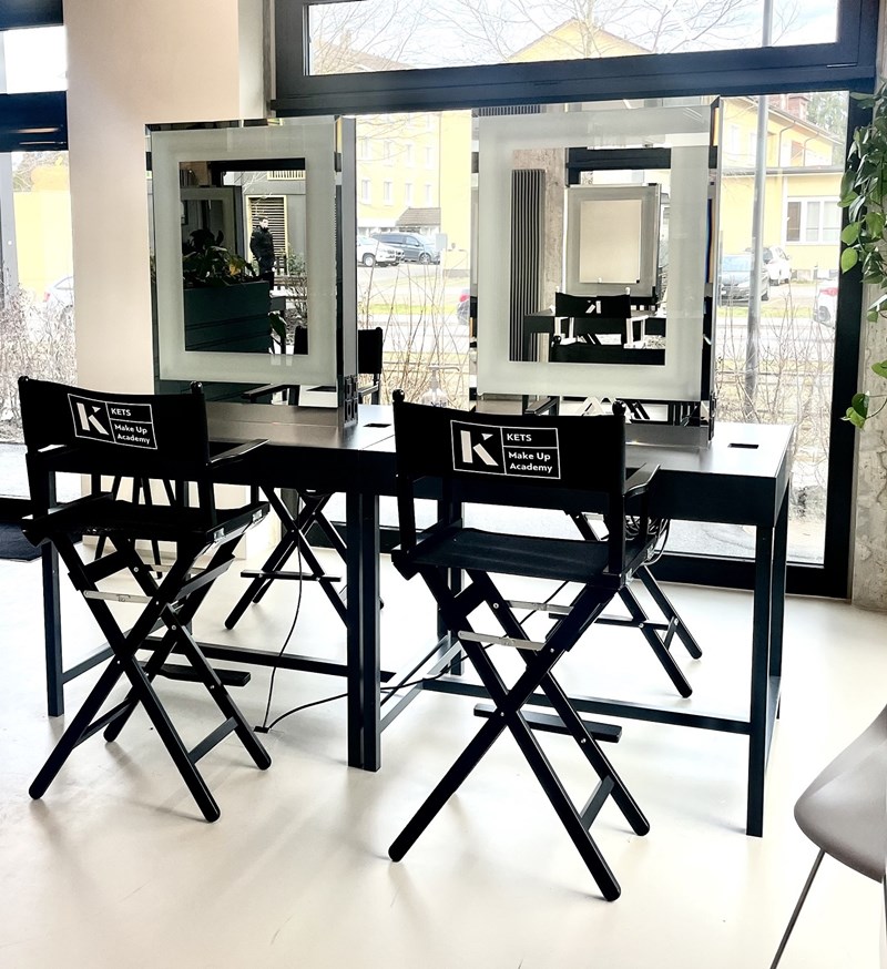 KETS Academy Make Up Stationen 